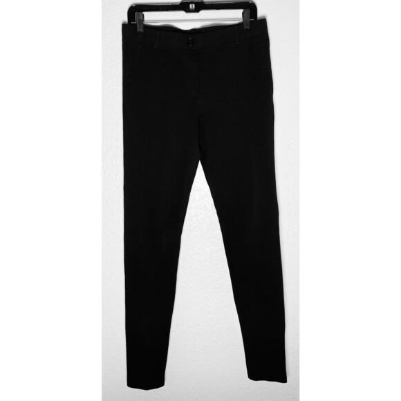 Betabrand Women's Classic Dress Pants Yoga Pants Black Skinny Pull Up Stretch - Picture 6 of 14